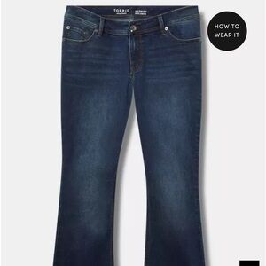 Torrid Luxe Slim Super Stretch Bootcut Jeans